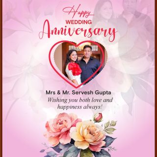 Happy Marriage Anniversary to our dear Sir & Ma’am! 💐 May your life together always be filled with love, happiness, and beautiful memories. Wishing you many more wonderful years ahead. ❤️
#AnniversaryWishes #TogetherForever #SREducare