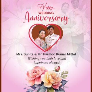 Happy Marriage Anniversary to our dear Sir & Ma’am! 💐 May your life together always be filled with love, happiness, and beautiful memories. Wishing you many more wonderful years ahead. ❤️
#AnniversaryWishes #TogetherForever #SREducare