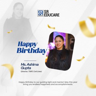 Happy Birthday, Ms. Ashima Gupta! 🎉✨
Wishing you a day full of smiles, laughter, and beautiful memories that last a lifetime. May this year bring you exciting adventures, unstoppable growth, and endless reasons to celebrate! 💫💐

#HappyBirthday #JoyfulVibes #CelebrateLife #SREducare
