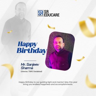 Happy Birthday, Mr. Sanjeev Sharma! 🎉✨
Wishing you a day full of smiles, laughter, and beautiful memories that last a lifetime. May this year bring you exciting adventures, unstoppable growth, and endless reasons to celebrate! 💫💐

#HappyBirthday #JoyfulVibes #CelebrateLife #SREducare