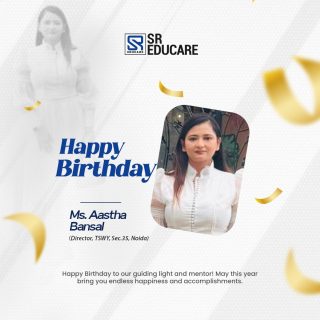 Happy Birthday, Ms. Aastha Bansal! 🎉✨
Wishing you a day full of smiles, laughter, and beautiful memories that last a lifetime. May this year bring you exciting adventures, unstoppable growth, and endless reasons to celebrate! 💫💐

#HappyBirthday #JoyfulVibes #CelebrateLife #SREducare