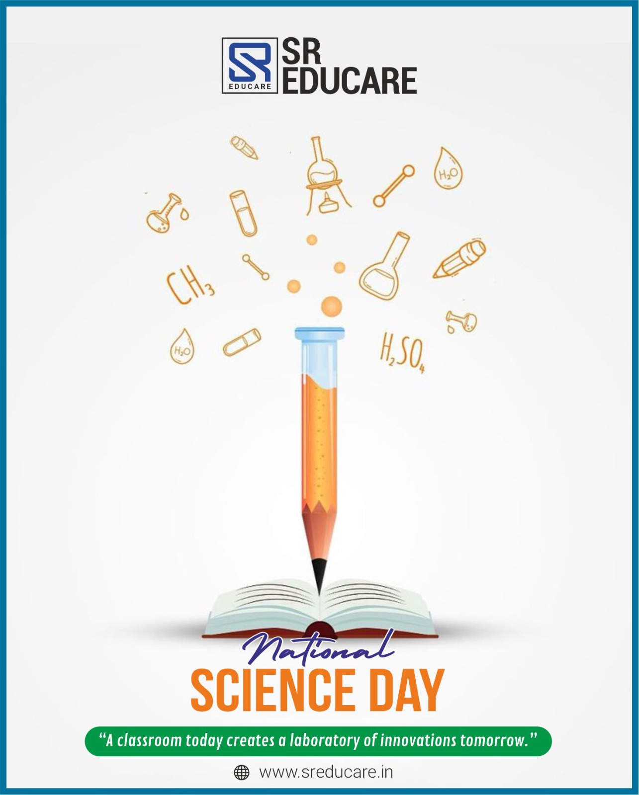 Celebrating curiosity, innovation, and the power of science that shapes our future! 🔬✨
On National Science Day, we inspire young minds to question, explore, and discover the world beyond boundaries.

#NationalScienceDay #ScienceForFuture #YoungInnovators #CuriousMinds #LearningThroughScience #STEMEducation #FutureScientists #EducationWithPurpose #sreducare