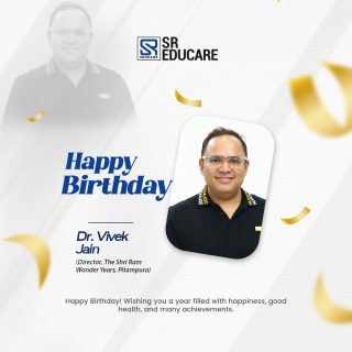 Happy Birthday, Dr. Vivek Jain! 🎉✨
Wishing you a day full of smiles, laughter, and beautiful memories that last a lifetime. May this year bring you exciting adventures, unstoppable growth, and endless reasons to celebrate! 💫💐

#HappyBirthday #JoyfulVibes #CelebrateLife #SREducare