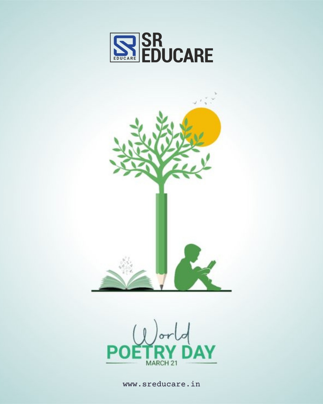 Where words become emotions and lines become stories.
Celebrating the beauty of poetry today and every day. ✨📖

#WorldPoetryDay #PowerOfWords #PoetryLovers #WriteYourHeart #SREducare