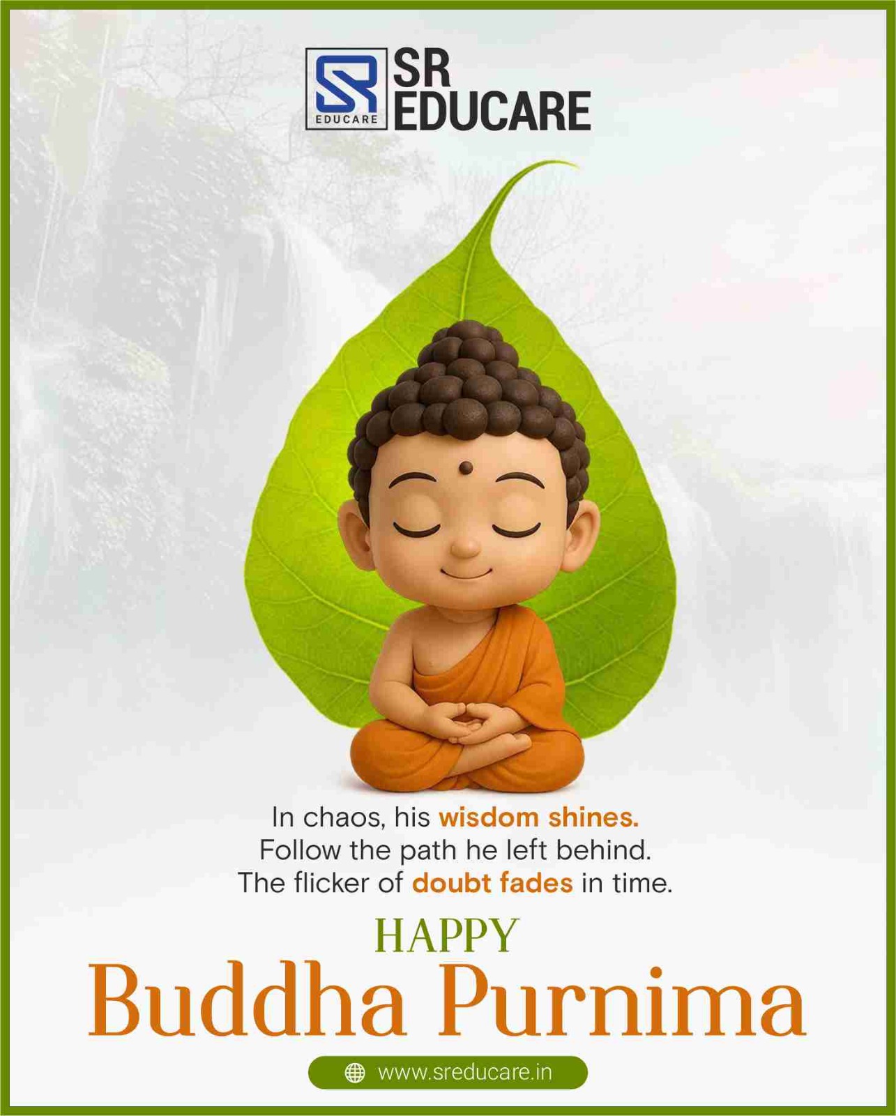 Peace begins with a smile, and wisdom begins within. 🌼✨
On this Buddha Purnima, may we nurture kindness, mindfulness, and compassion in every little heart. 🕊️💛

#BuddhaPurnima #PeaceAndWisdom #LittleLearners #MindfulLiving #Compassion #SREducare #EarlyLearning #PositiveVibes #PreschoolLife