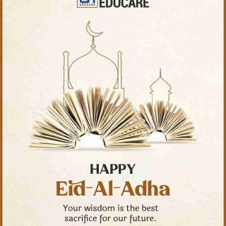 Eid Al Adha reminds us of faith, gratitude, and the joy of giving 🌙✨
May this beautiful occasion fill every heart with kindness, love, and togetherness.

Eid Mubarak to all! 💛

#EidAlAdha #EidMubarak #FestivalOfSacrifice #SpreadLove #JoyOfGiving #Blessings #Togetherness #SREducare