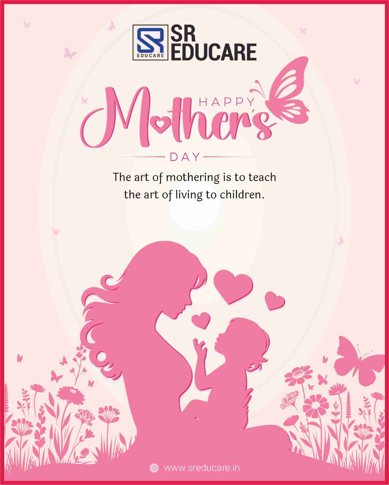 Behind every little step is a mother’s endless love, strength, and care 💛
This Mother’s Day, we celebrate the superheroes who shape bright futures every day.

Happy Mother’s Day to all the wonderful moms 🌸

#MothersDay #SREducare #MomLove #LittleStepsBigDreams #PreschoolLife #ThankYouMom #SuperMom #EarlyLearning #LoveAndCare