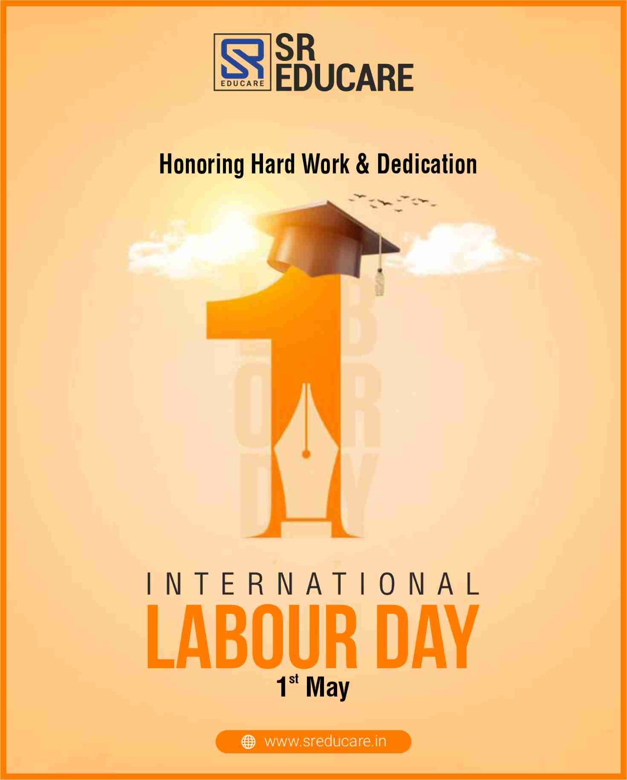 Celebrating the hands that build dreams, nurture futures, and shape tomorrow 🌱✨
This International Labour Day, we honor the dedication, hard work, and passion of every individual who makes a difference every day.

#InternationalLabourDay #LabourDay2026 #RespectWorkers #HardWorkMatters #SREducare #EducationWithCare #TeamWork #Gratitude #EveryRoleMatters