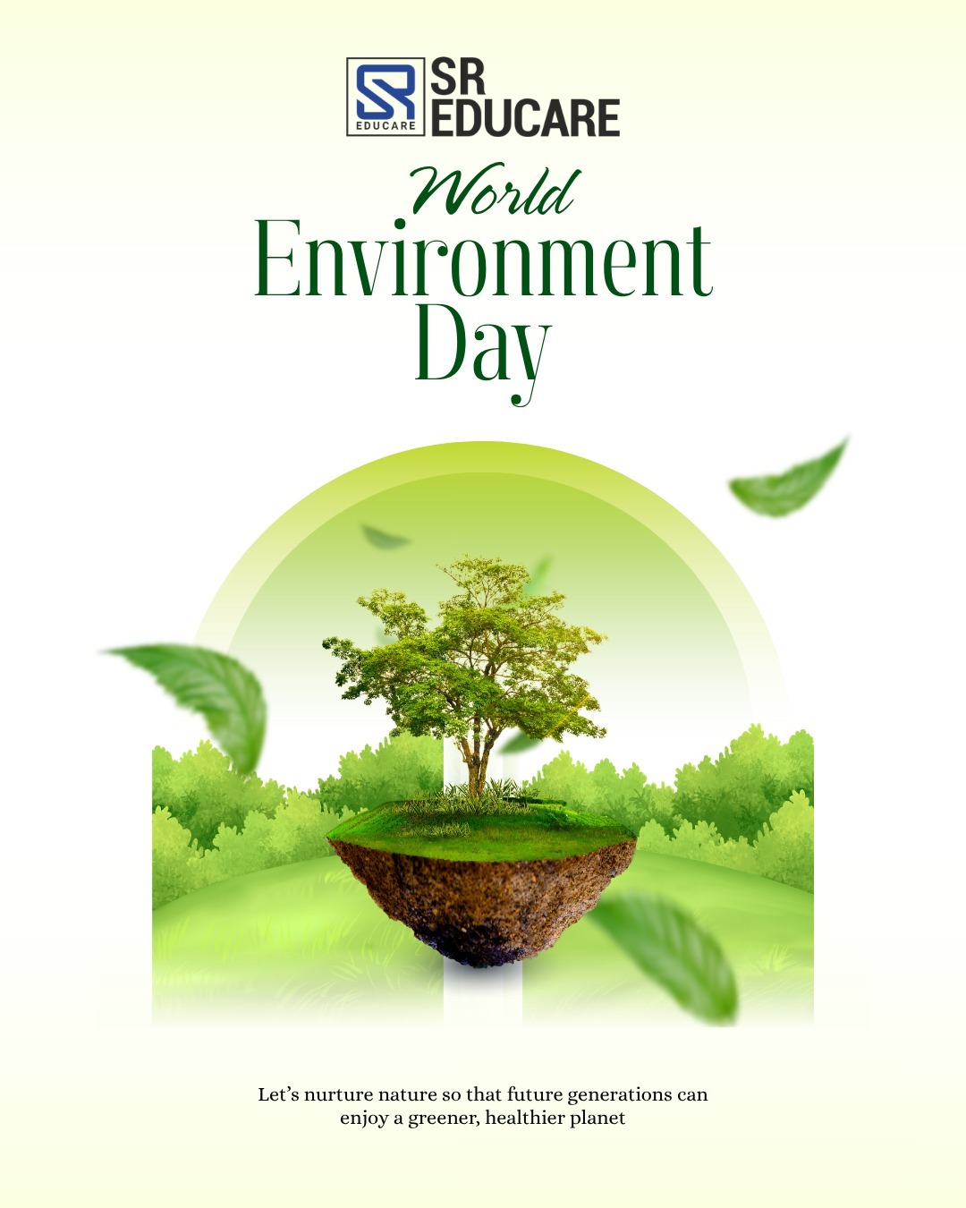 Nature gives us everything—it's time we give something back. 🌍💚
This World Environment Day, let’s plant hope, reduce waste, and protect our future.

#WorldEnvironmentDay #GoGreen #SaveEarth #Sustainability #EcoFriendly #NatureLovers #sreducare