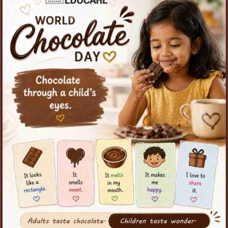 World Chocolate Day! 🍫

A day as sweet as chocolate deserves to be celebrated with smiles, laughter, and a little extra indulgence! Whether it's a tiny treat or your favorite dessert, chocolate has a magical way of bringing joy to every moment.

Here's to celebrating life's sweetest memories—one bite at a time! ❤️✨

#WorldChocolateDay #ChocolateDay #ChocolateLovers #SweetMoments #CelebrateSweetness #Happiness #TreatYourself #JoyInEveryBite #SREducare