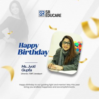 Happy Birthday, Ms. Jyoti Gupta! 🎉✨
Wishing you a day full of smiles, laughter, and beautiful memories that last a lifetime. May this year bring you exciting adventures, unstoppable growth, and endless reasons to celebrate! 💫💐

#HappyBirthday #JoyfulVibes #CelebrateLife #SREducare