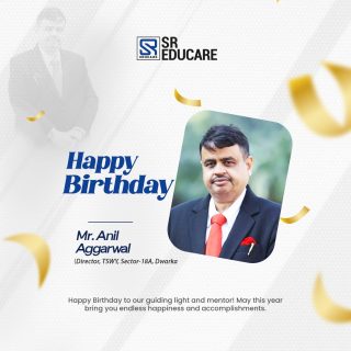 Happy Birthday, Mr. Anil Aggarwal! 🎉✨
Wishing you a day full of smiles, laughter, and beautiful memories that last a lifetime. May this year bring you exciting adventures, unstoppable growth, and endless reasons to celebrate! 💫💐

#HappyBirthday #JoyfulVibes #CelebrateLife #SREducare