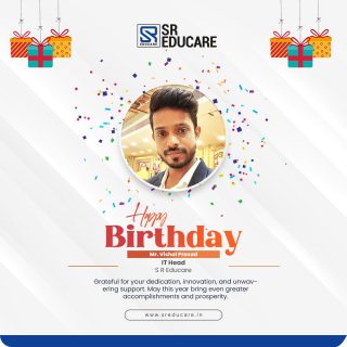 Happy Birthday, Mr. Vishal Prasad! 🎉✨
Wishing you a day full of smiles, laughter, and beautiful memories that last a lifetime. May this year bring you exciting adventures, unstoppable growth, and endless reasons to celebrate! 💫💐

#HappyBirthday #JoyfulVibes #CelebrateLife #SREducare
