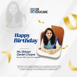 Happy Birthday, Ms. Shivani Danish Chopra! 🎉✨
Wishing you a day full of smiles, laughter, and beautiful memories that last a lifetime. May this year bring you exciting adventures, unstoppable growth, and endless reasons to celebrate! 💫💐
#HappyBirthday #JoyfulVibes #CelebrateLife #SREducare