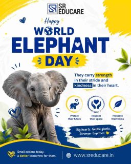 Big ears, gentle hearts, and lots of love! 🐘

This World Elephant Day, let’s teach our little explorers to love, protect, and care for these amazing gentle giants! 🌿

#WorldElephantDay #SaveElephants #ElephantLove #LittleExplorers #LoveNature #ProtectWildlife #SREducare