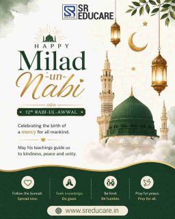 A day to celebrate kindness, compassion, and love.

On Milad-un-Nabi, let’s inspire our little ones to spread kindness, respect, and happiness wherever they go.

#MiladUnNabi #EidMiladUnNabi #SpreadKindness #LoveAndPeace #TeachKindness #LittleHearts #GrowingTogether #SREducare