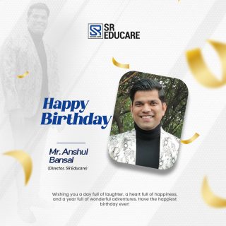 Happy Birthday, Mr. Anshul Bansal! 🎉✨
Wishing you a day full of smiles, laughter, and beautiful memories that last a lifetime. May this year bring you exciting adventures, unstoppable growth, and endless reasons to celebrate! 💫💐

#HappyBirthday #JoyfulVibes #CelebrateLife #SREducare