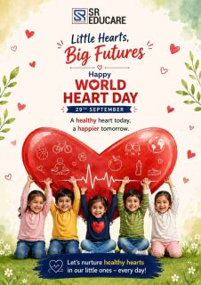 Keep your heart happy, healthy, and strong. This World Heart Day, let’s make healthier choices today for a healthier tomorrow.

#WorldHeartDay #HealthyHeart #HeartHealth #HealthyLifestyle #HeartCare #HealthMatters #HealthyKids #Wellness #WorldHeartDay2026 #SREducare