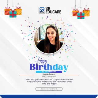 Happy Birthday, Ms. Simrat Chadha! 🎉✨
Wishing you a day full of smiles, laughter, and beautiful memories that last a lifetime. May this year bring you exciting adventures, unstoppable growth, and endless reasons to celebrate! 💫💐

#HappyBirthday #JoyfulVibes #CelebrateLife #SREducare