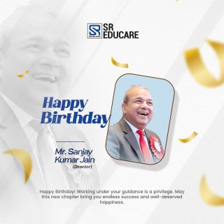 Happy Birthday, Mr. Sanjay Kumar Jain! 🎉✨
Wishing you a day full of smiles, laughter, and beautiful memories that last a lifetime. May this year bring you exciting adventures, unstoppable growth, and endless reasons to celebrate! 💫💐

#HappyBirthday #JoyfulVibes #CelebrateLife #SREducare