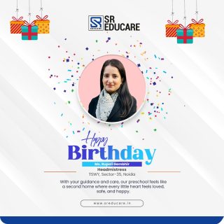 Happy Birthday, Ms. Rupali Gambhir! 🎉✨
Wishing you a day full of smiles, laughter, and beautiful memories that last a lifetime. May this year bring you exciting adventures, unstoppable growth, and endless reasons to celebrate! 💫💐

#HappyBirthday #JoyfulVibes #CelebrateLife #SREducare